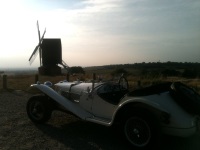 Vincent MPH at Brill Hill Windmill