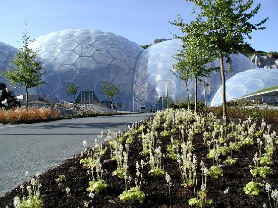 Visiting the Eden Project, in Cornwall