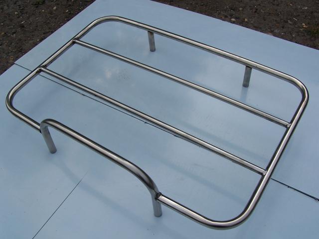 Stainless steel rear carrier